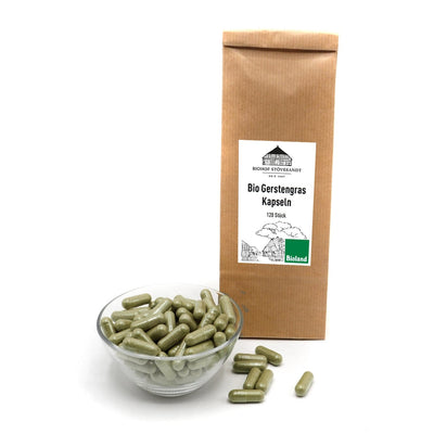Biohof Stövesandt Bio Gerstengras Kapseln