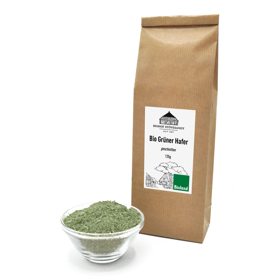 Bio Grüner Hafer (geschnitten) kaufen