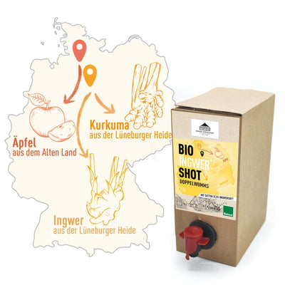 Biohof Stövesandt Bio Ingwershot Doppelwumms