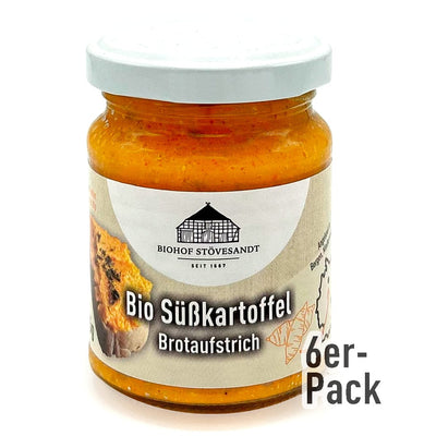 Biohof Stövesandt Bio Süßkartoffel Brotaufstrich