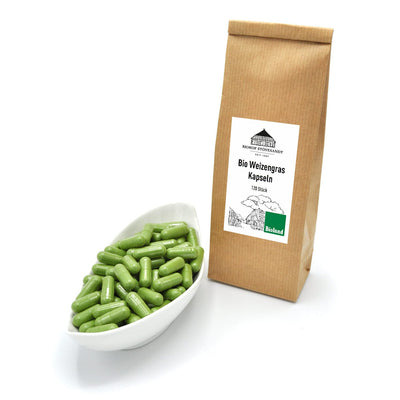 Biohof Stövesandt Bio Weizengras Kapseln