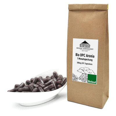 Biohof Stövesandt Bio OPC Aronia Kapseln (380mg OPC täglich)