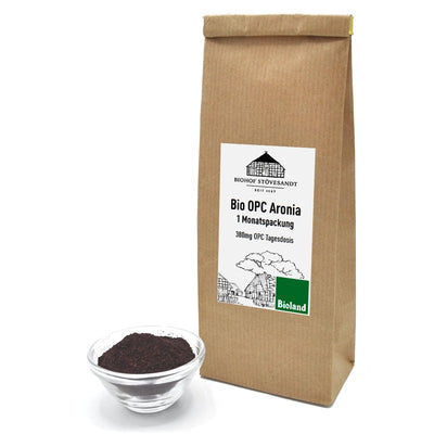 Biohof Stövesandt Bio OPC Aronia Pulver (380mg OPC täglich)